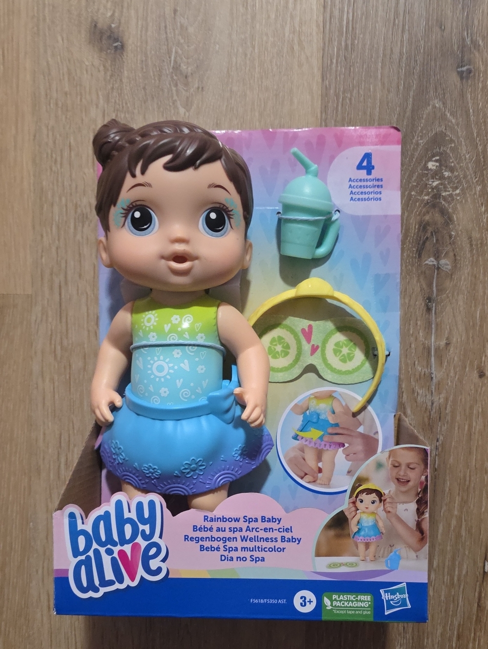 Hasbro Baby Alive Rainbow Spa Baby